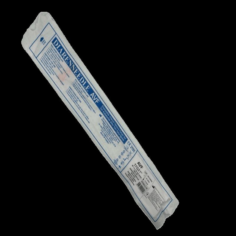 Стерильна артеріовенозна фістульна голка ДІАРЕННІДЕЛ AVF 17G (1,5 мм (mm)) VR,